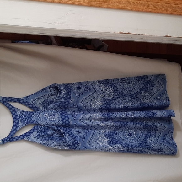 Boho style print athletic like dress - Picture 2 of 4